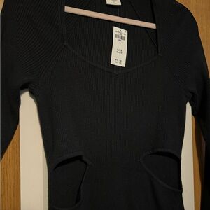 Abercrombie cut out sweater dress